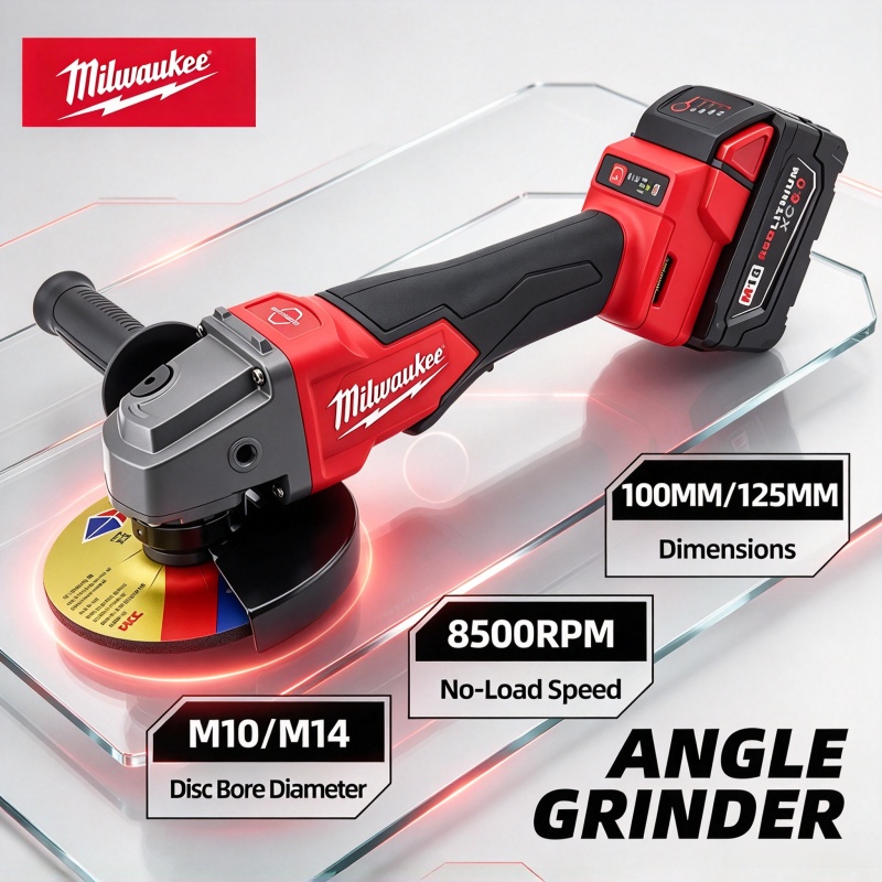 Brushless Angle Grinder Battery Powered - New Original Genuine Milwaukee 125mm Angle