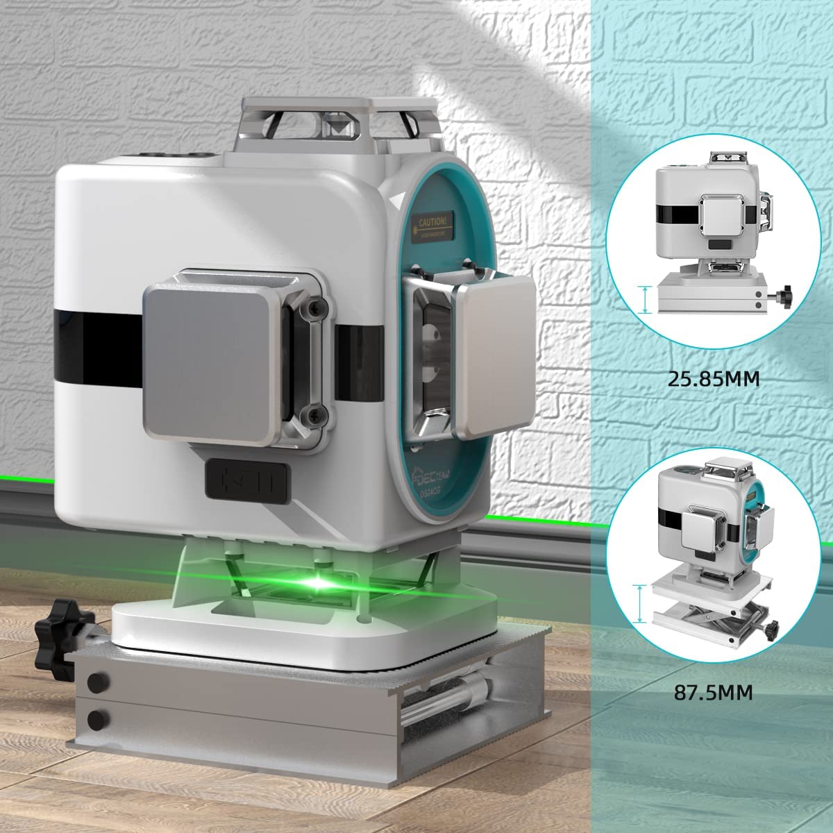 DS04CG Self-Leveling 16 Cross  - Laser Level 16 Lines 4D Green ulasan dan harga