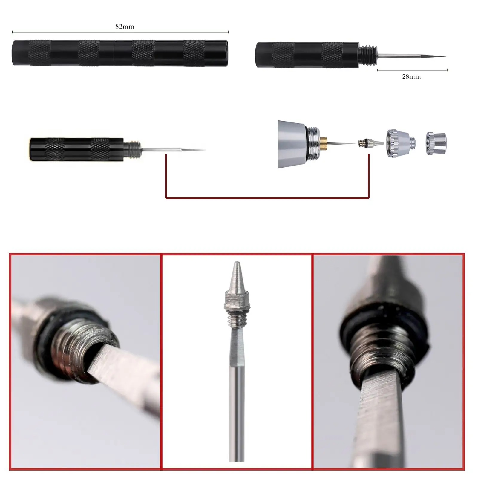 Airbrush Cleaning Kit Clean Po - Airbrush Kit With Mini Compressor ulasan dan harga