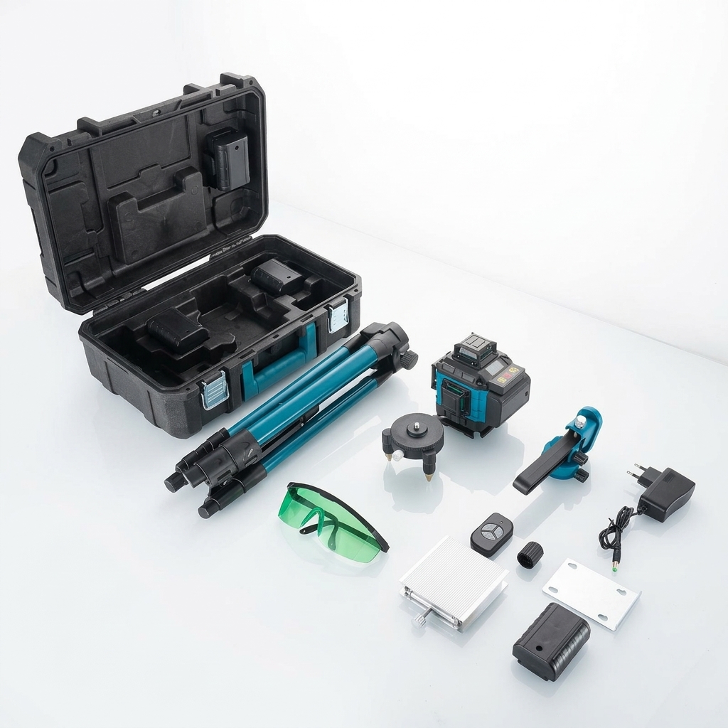 4D 16-Line Green Laser Level,  - Laser Level 16 Lines 4D Green ulasan dan harga