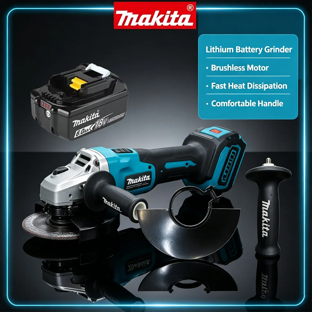 Makita DGA404 125mm Brushless  - Brushless Angle Grinder Battery Powered ulasan dan harga