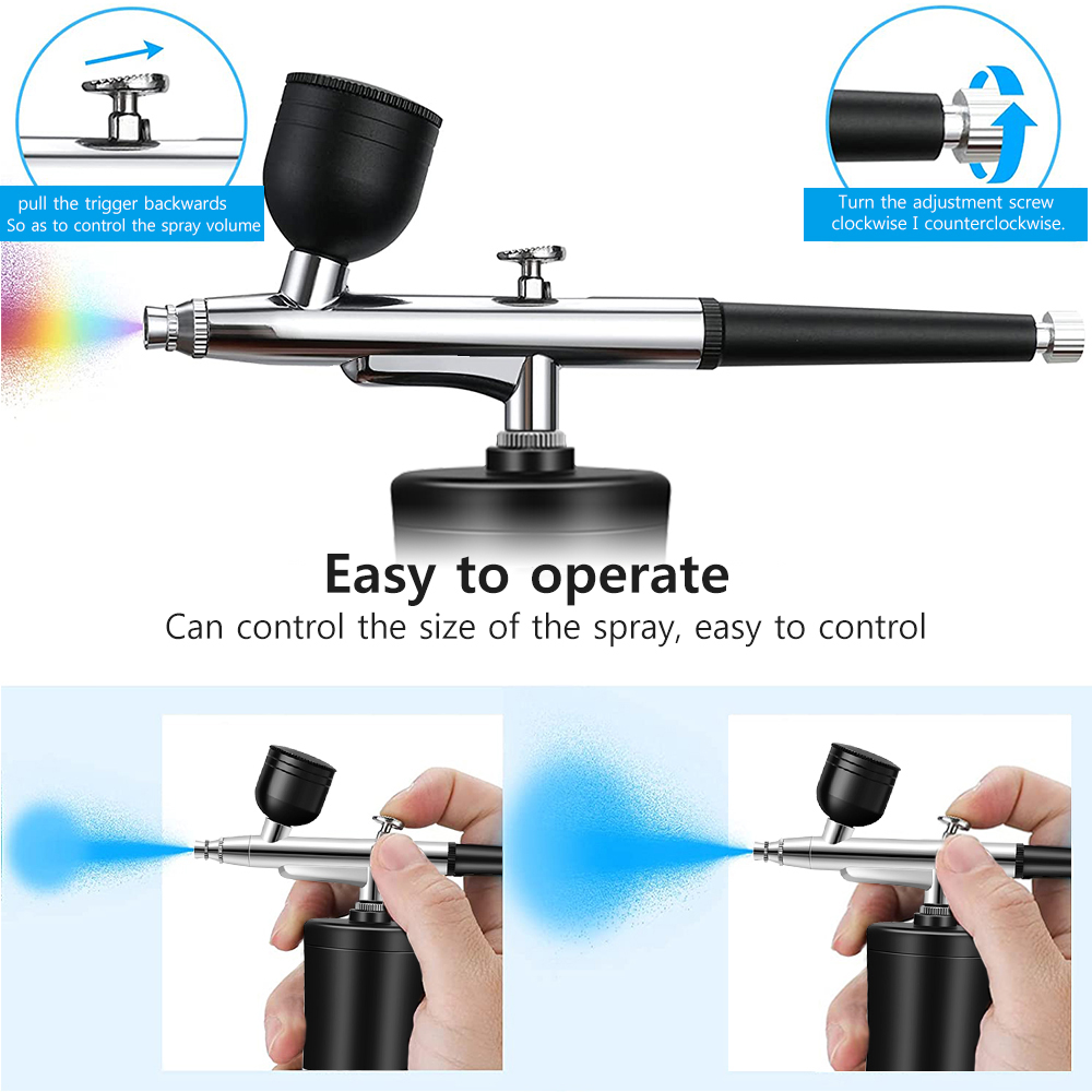 Rechargeable Mini Airbrush Kit - Airbrush Kit With Mini Compressor ulasan dan harga