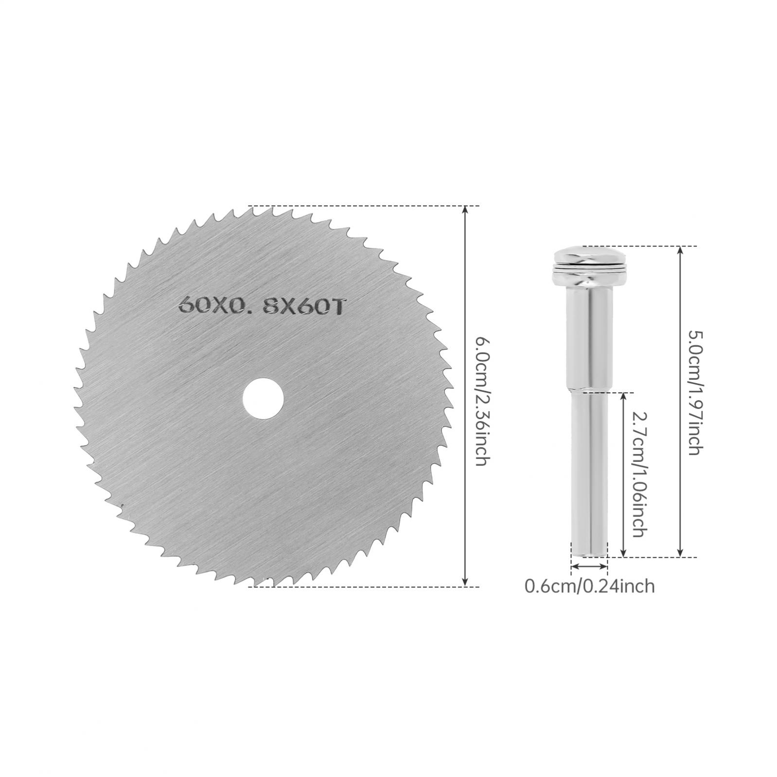 60mm HSS Saw Disc Wheel Cuttin - Cordless Rotary Tool Kit Accessories ulasan dan harga
