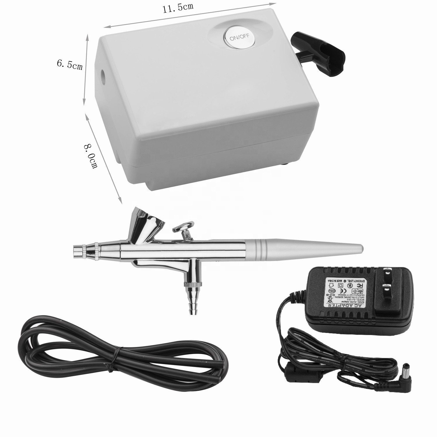 BT-16 Professional Single Acti - Airbrush Kit With Mini Compressor ulasan dan harga