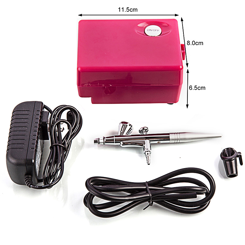 Portable BT16 Sprayer Makeup f - Airbrush Kit With Mini Compressor ulasan dan harga